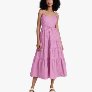 Madewell Sidonie Poplin Maxi Dress